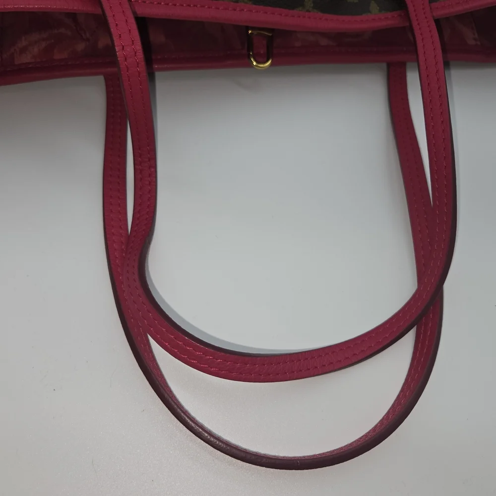 Louis Vuitton Brown and Pink Monogram Tote Bag - Picture 10 of 10